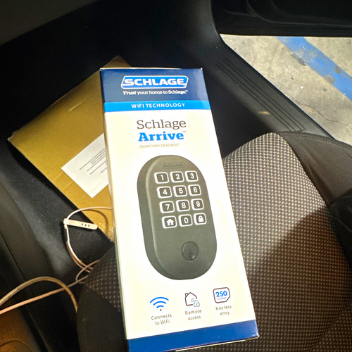 Schlage arrive keypad - arrive, wi-fi