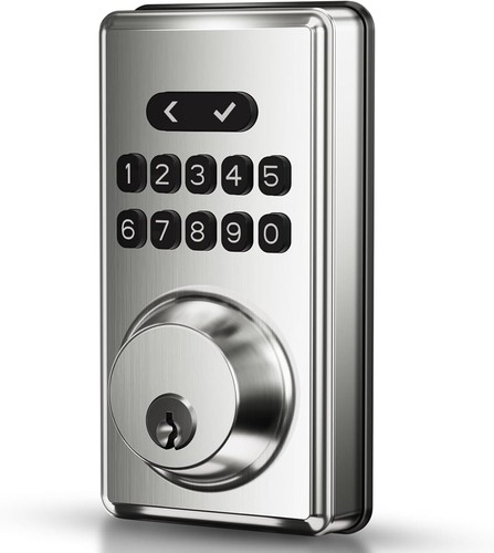 Keyless entry door - door, with